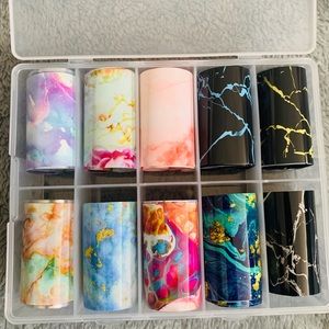 Marble Nail Art Foil Set